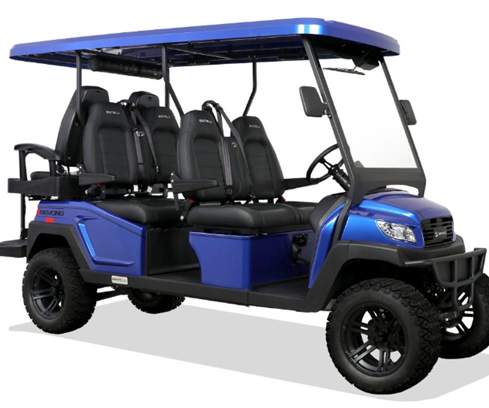 Bintelli Beyond 6PR Lifted Street Legal Golf Cart – Aluminum Frame – Loaded!